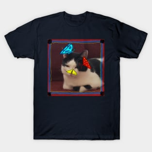 Butterfly Cat! T-Shirt